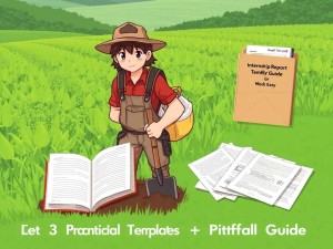 挖地施肥实习报告怎么写？3个实用模板+避坑指南，轻松搞定！