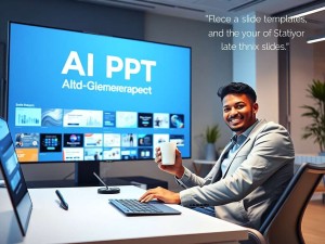 AI PPT自动生成模板，解放你的创造力，告别熬夜做幻灯片的痛苦