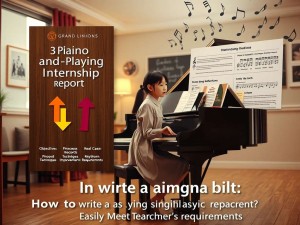 钢琴弹唱实习报告怎么写？3个技巧+真实案例，轻松搞定老师要求！