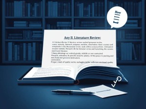 文献综述里必须包含哪些内容？一篇完整的指南