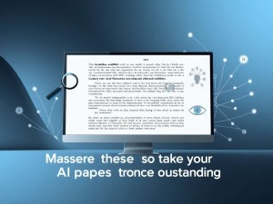 AI论文小标题怎么写？3个技巧让你的研究一目了然