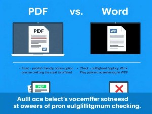 PDF vs Word，论文查重的区别与选择指南